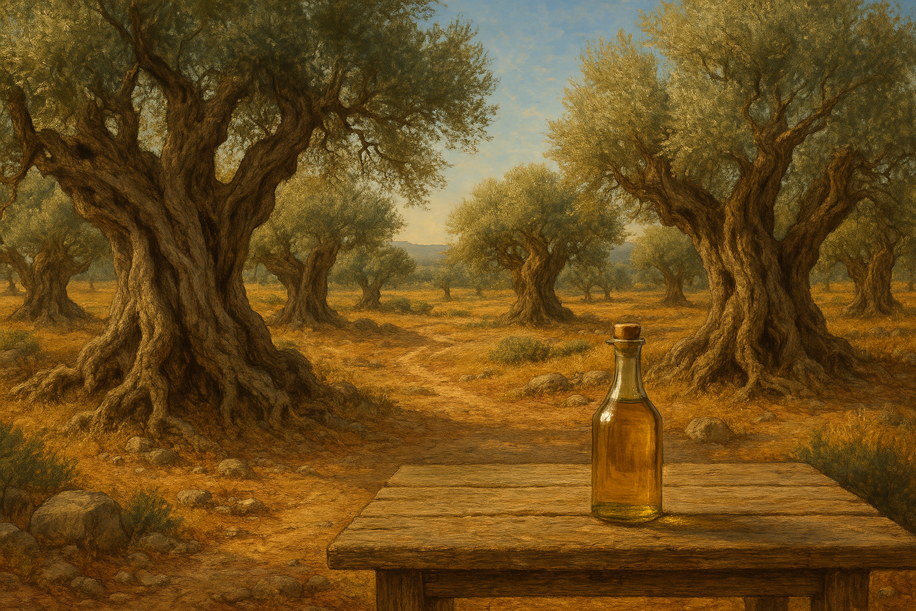Ancient Spain in Olive Oil Farm